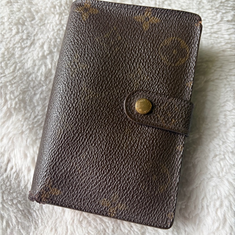 Louis Vuitton Monogram French Kiss lock Wallet